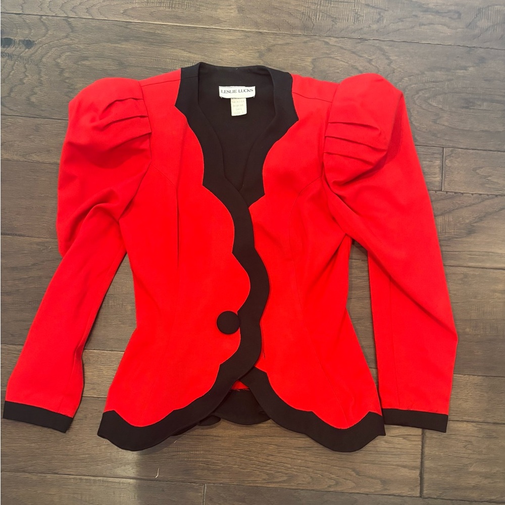 Leslie Lucks vintage 80’s jacket